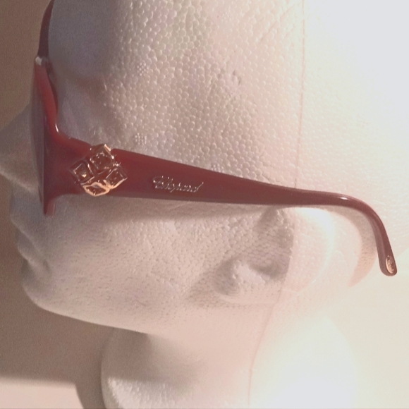 Vintage Chopard Women's Large Rectangle Eyeglasses Frames Sunglasses - Picture 3 of 12